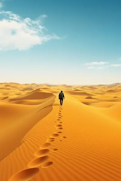 沙漠星尘海报